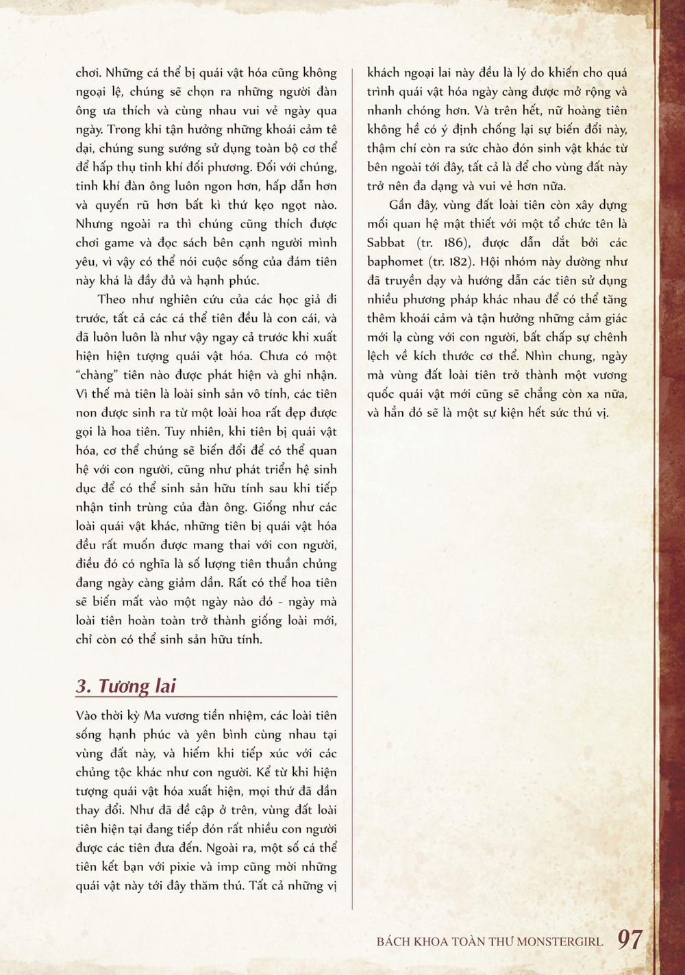 Bách khoa toàn thư Monster Girl Tản văn 0 Vùng đất loài tiên trang 1