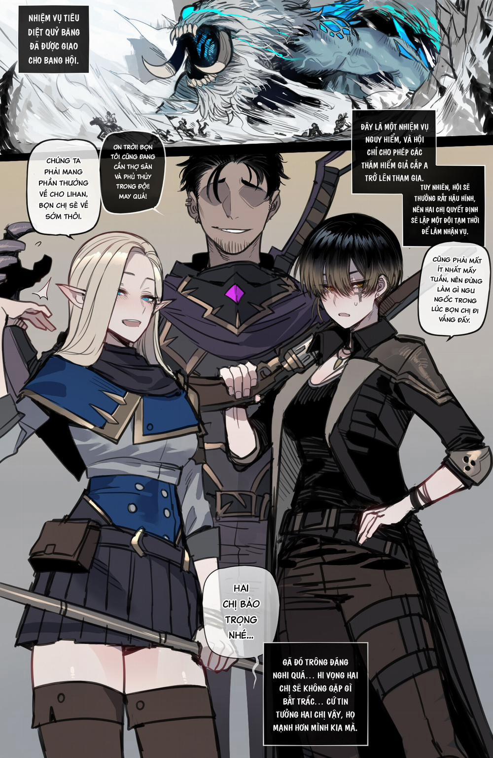 Bad Ending Party Ending 0 Sự ra đời của Team huyền thoại (NTR) trang 2