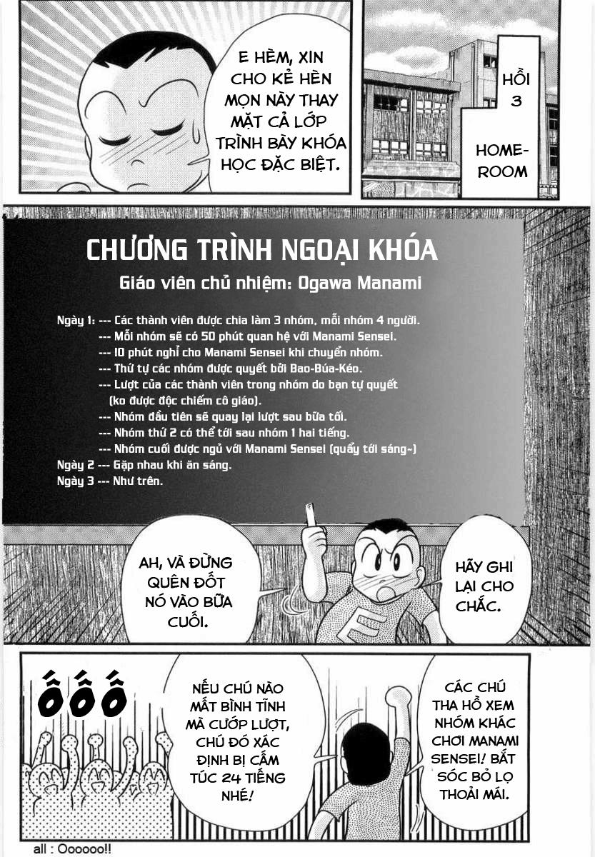 Bài Giảng Ngoại Khóa Của Manami Sensei 0 Mỗi ngày học là một ngày vui trang 0