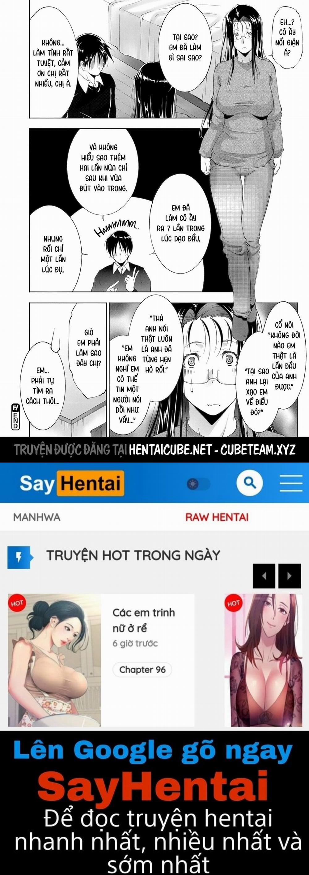 Bài học bí mật của chị gái Oneshot trang 19