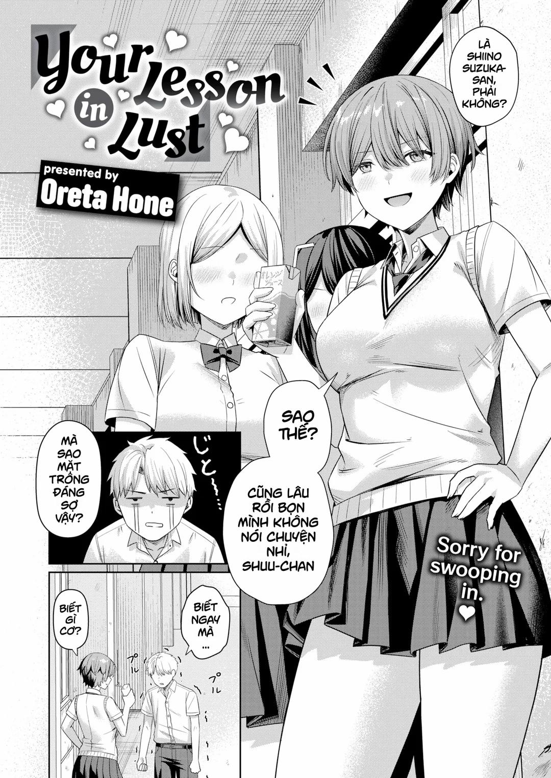 Bài học về dục vọng Oneshot trang 1