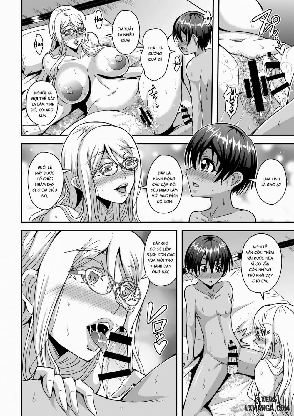Bakunyuu Hitozuma Kinpatsu Gaikokujin Oneshot trang 24