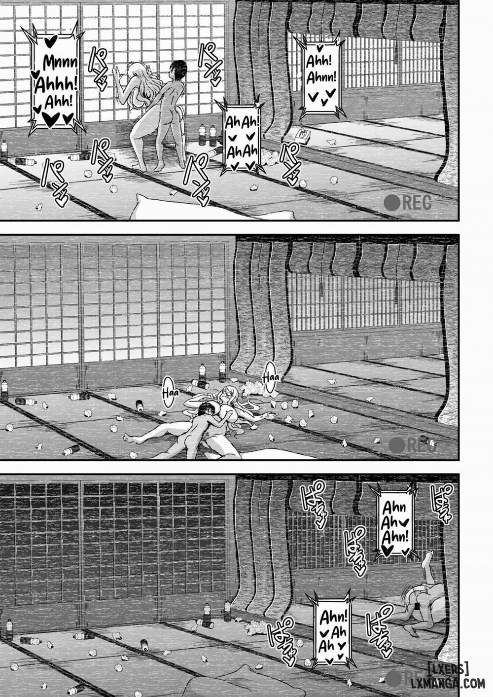 Bakunyuu Hitozuma Kinpatsu Gaikokujin Oneshot trang 35