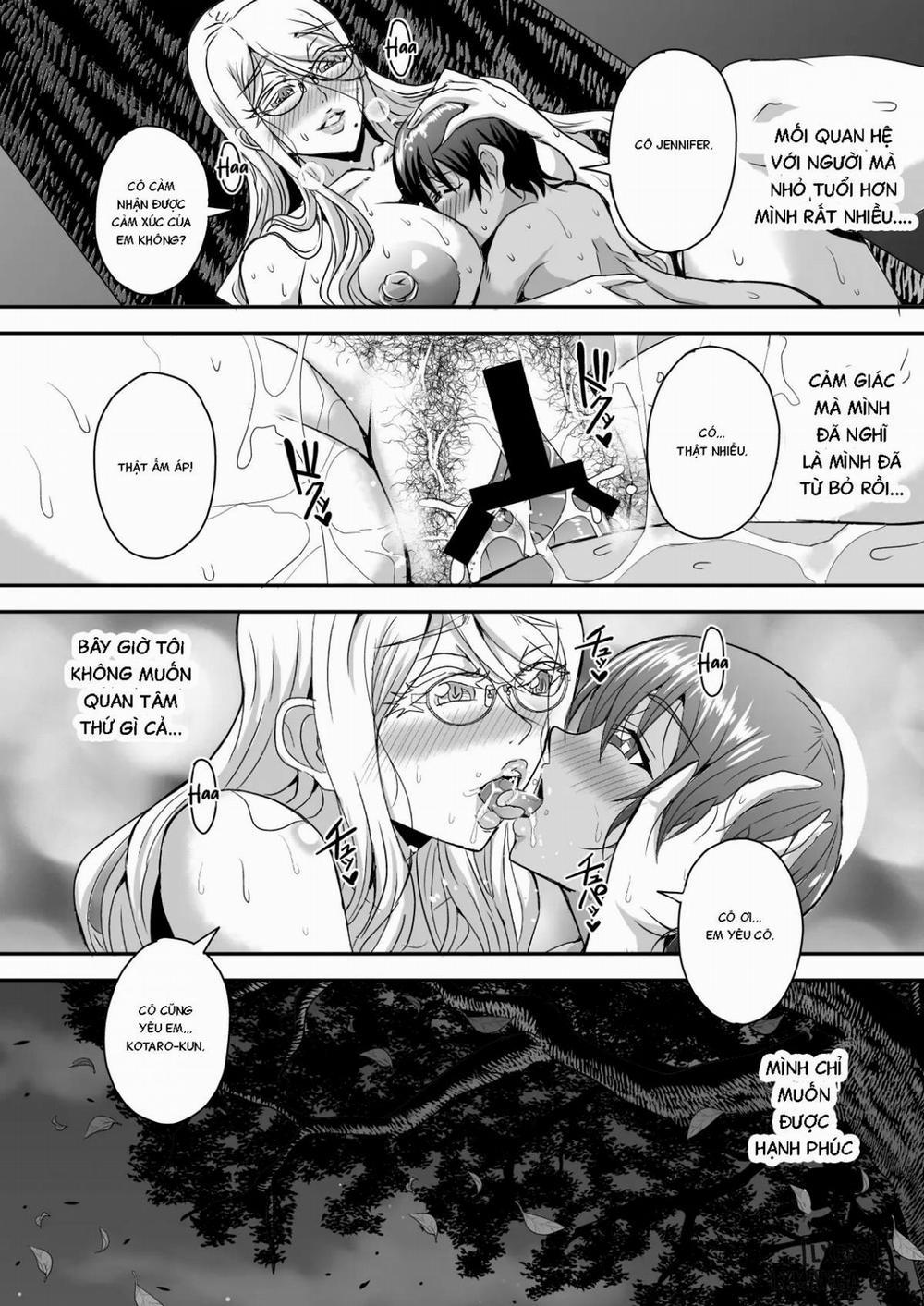 Bakunyuu Hitozuma Kinpatsu Gaikokujin Oneshot trang 54