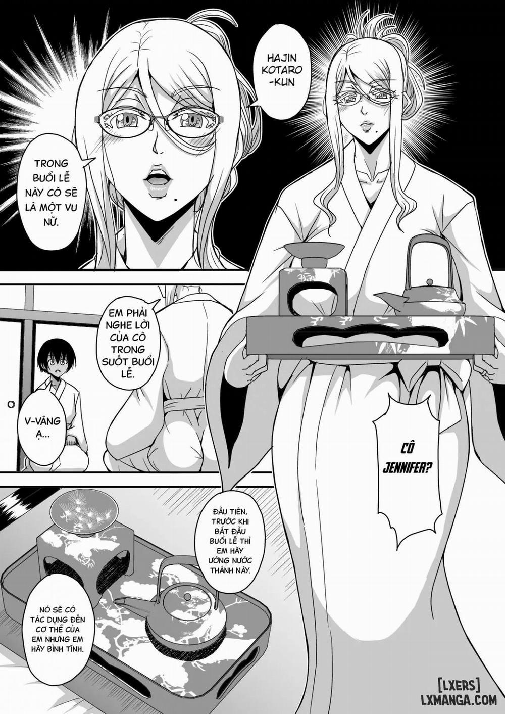 Bakunyuu Hitozuma Kinpatsu Gaikokujin Oneshot trang 9