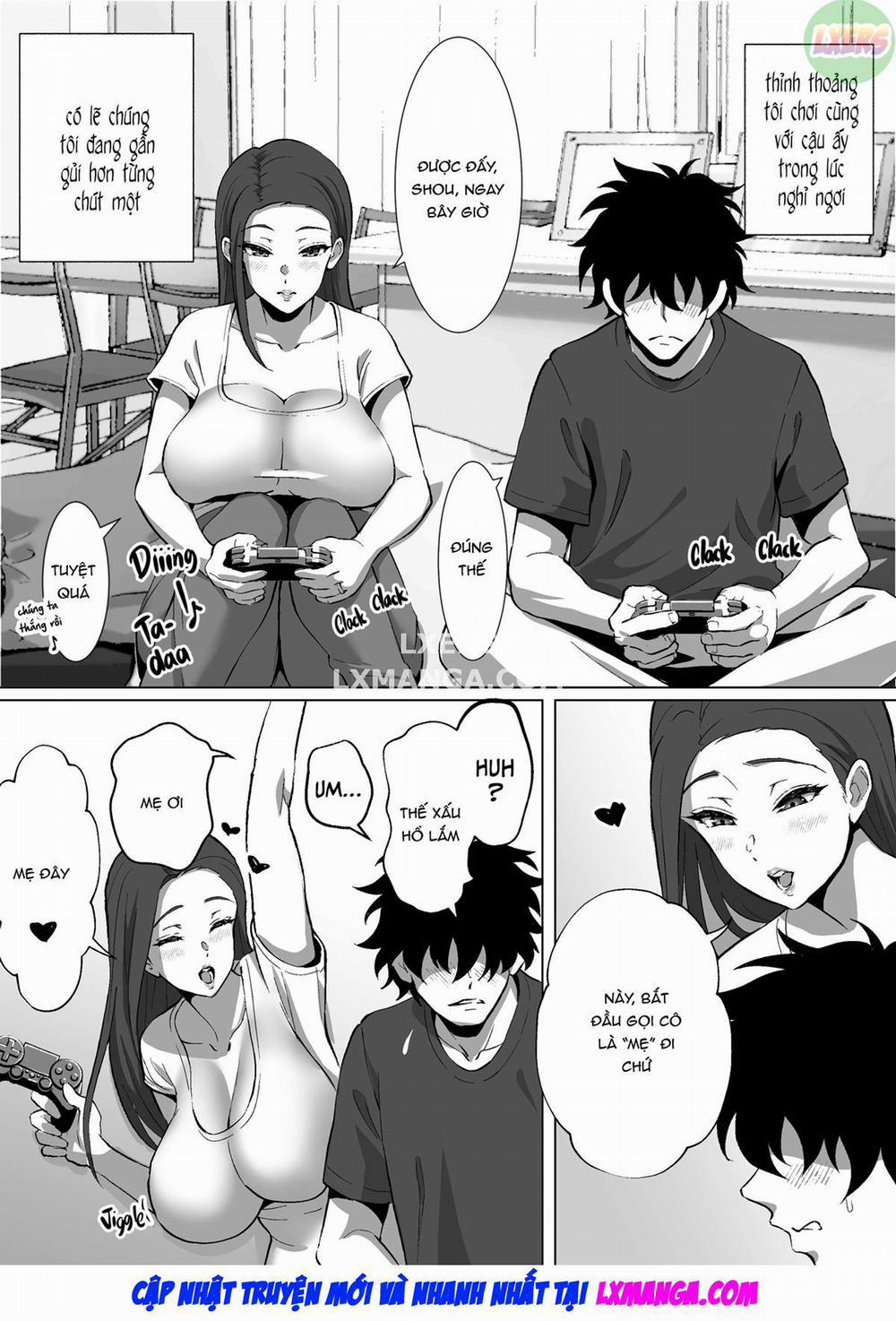 Bakunyuu Mama wa Zetsurin Gimusuko wo Benkyou ni Shuuchuu Suru tame Karada de Sukiri Saseru Oneshot trang 11
