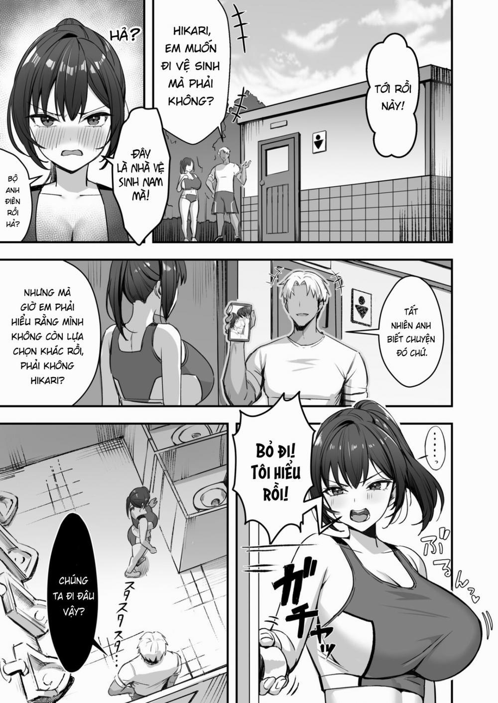 Bakunyuu na Rikujoubu no Kanojo, Senpai ni wa Sakaraemasen Oneshot trang 10