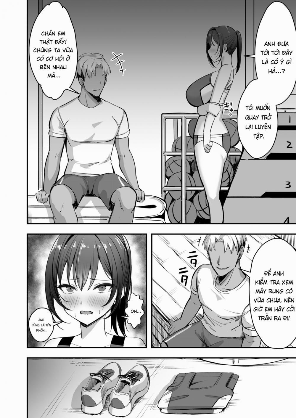 Bakunyuu na Rikujoubu no Kanojo, Senpai ni wa Sakaraemasen Oneshot trang 27
