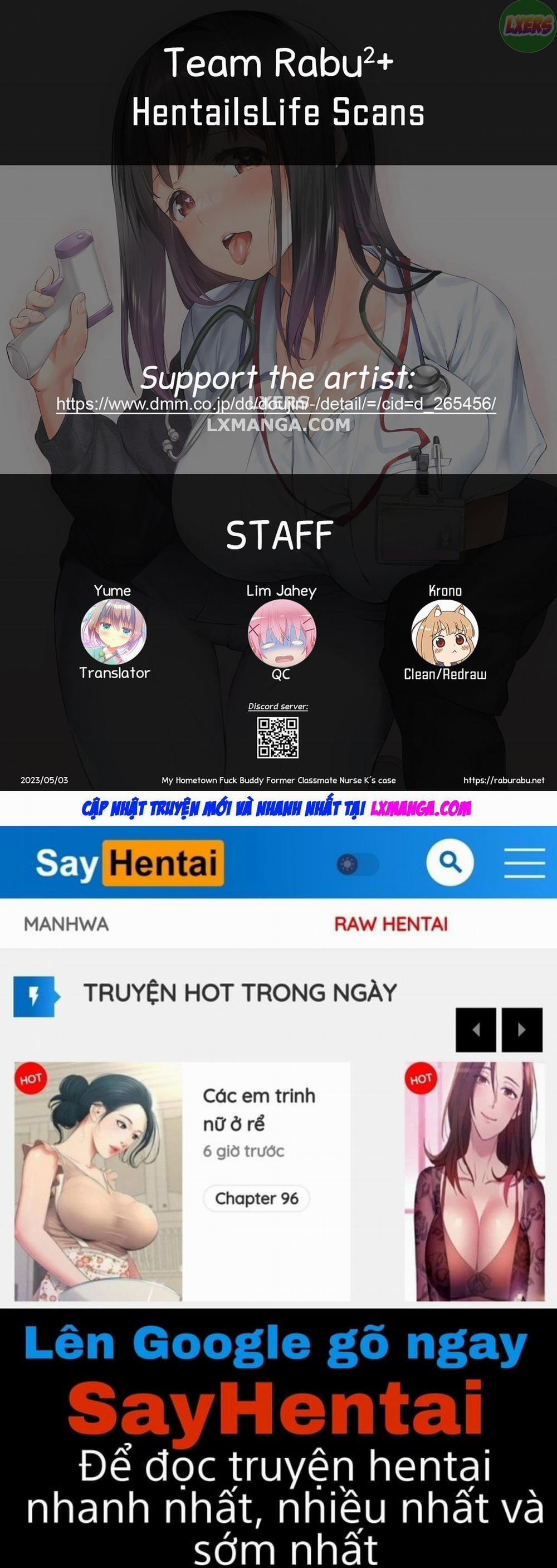 Bạn chịch của tôi: Y tá bạn học cũ Oneshot trang 44