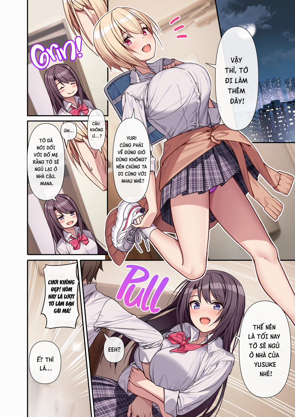 Bạn gái luân phiên – Mối tình tay ba 1.1 trang 10