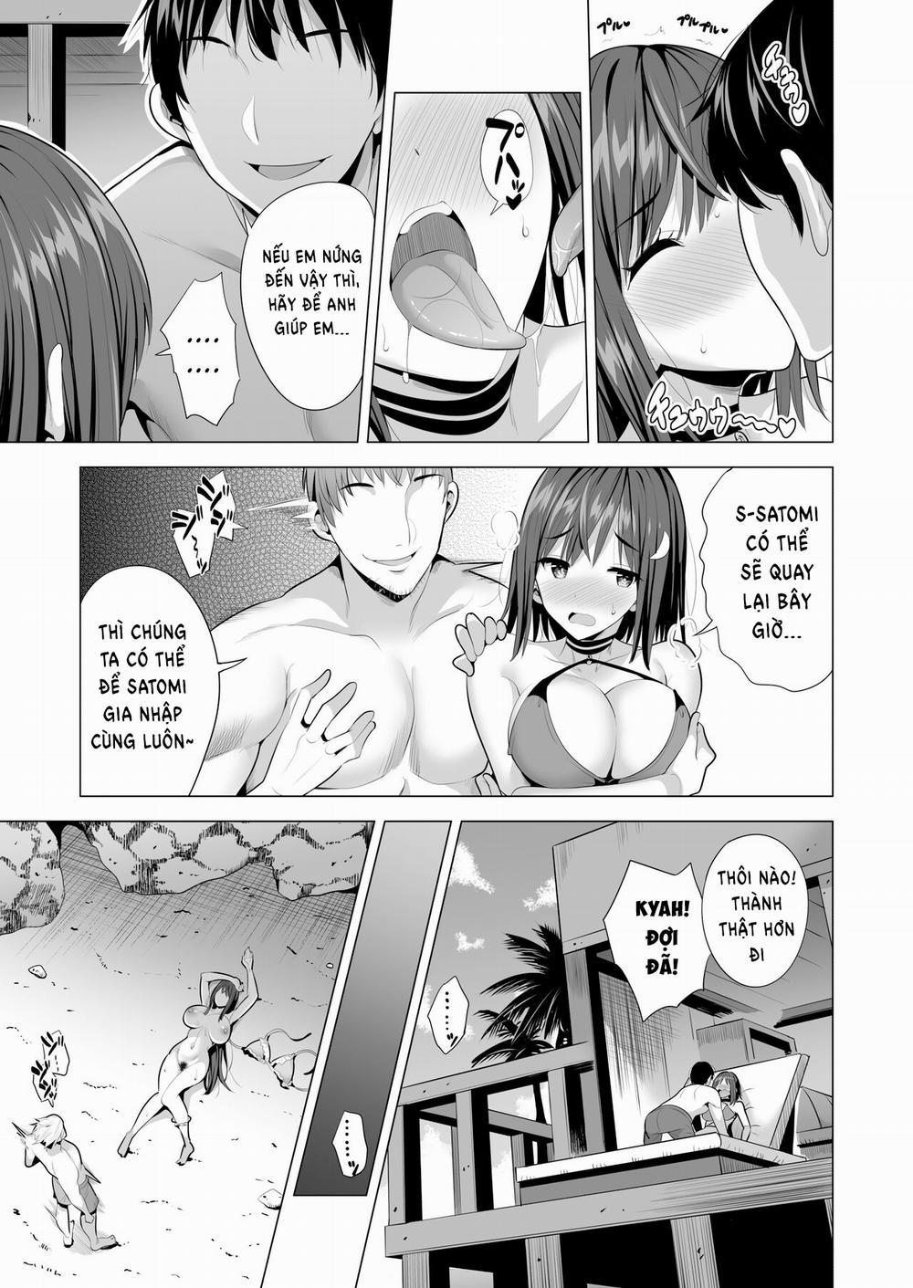 Bạn gái tôi bị mắc kệt trong động bàn tơ Oneshot trang 32