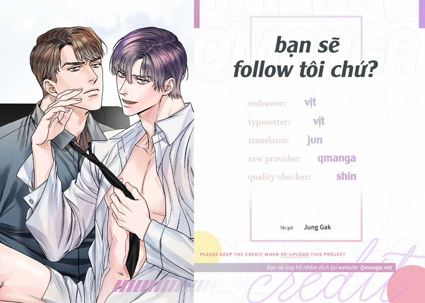 Bạn Sẽ Follow Tôi Chứ? 30 trang 0
