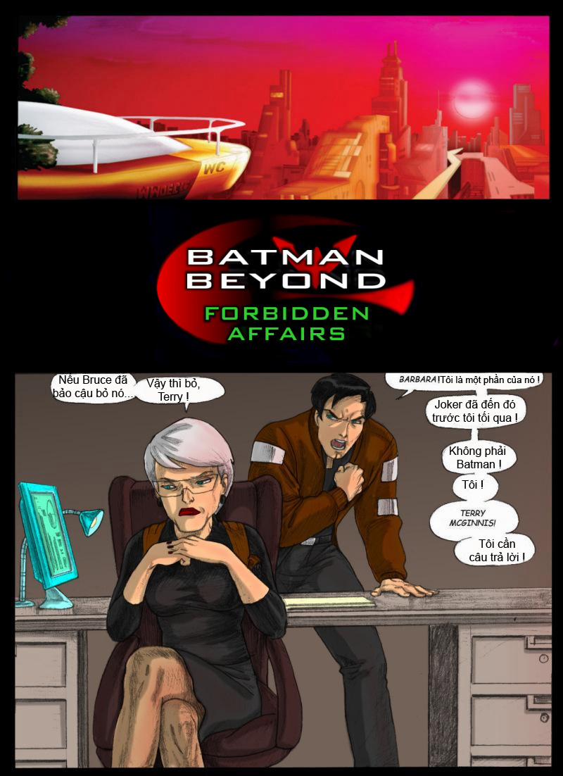 Batman Beyond Forbidden Affairs 1 Oneshot trang 2