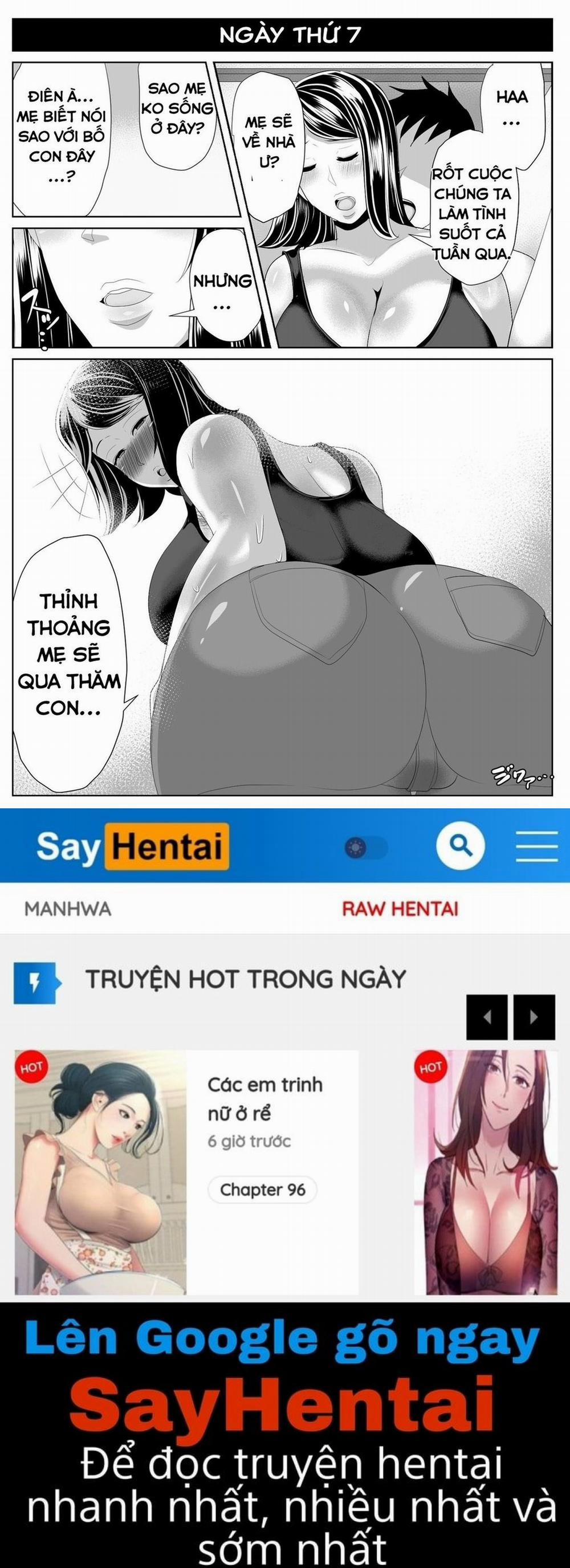 Bảy ngày nóng bỏng với mẹ Oneshot trang 33