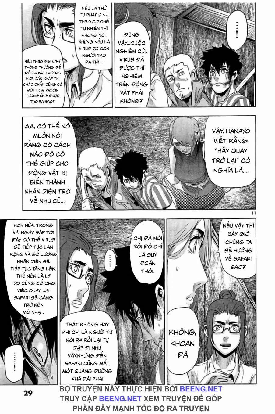 Bầy Thú Mặt Người 33 trang 10