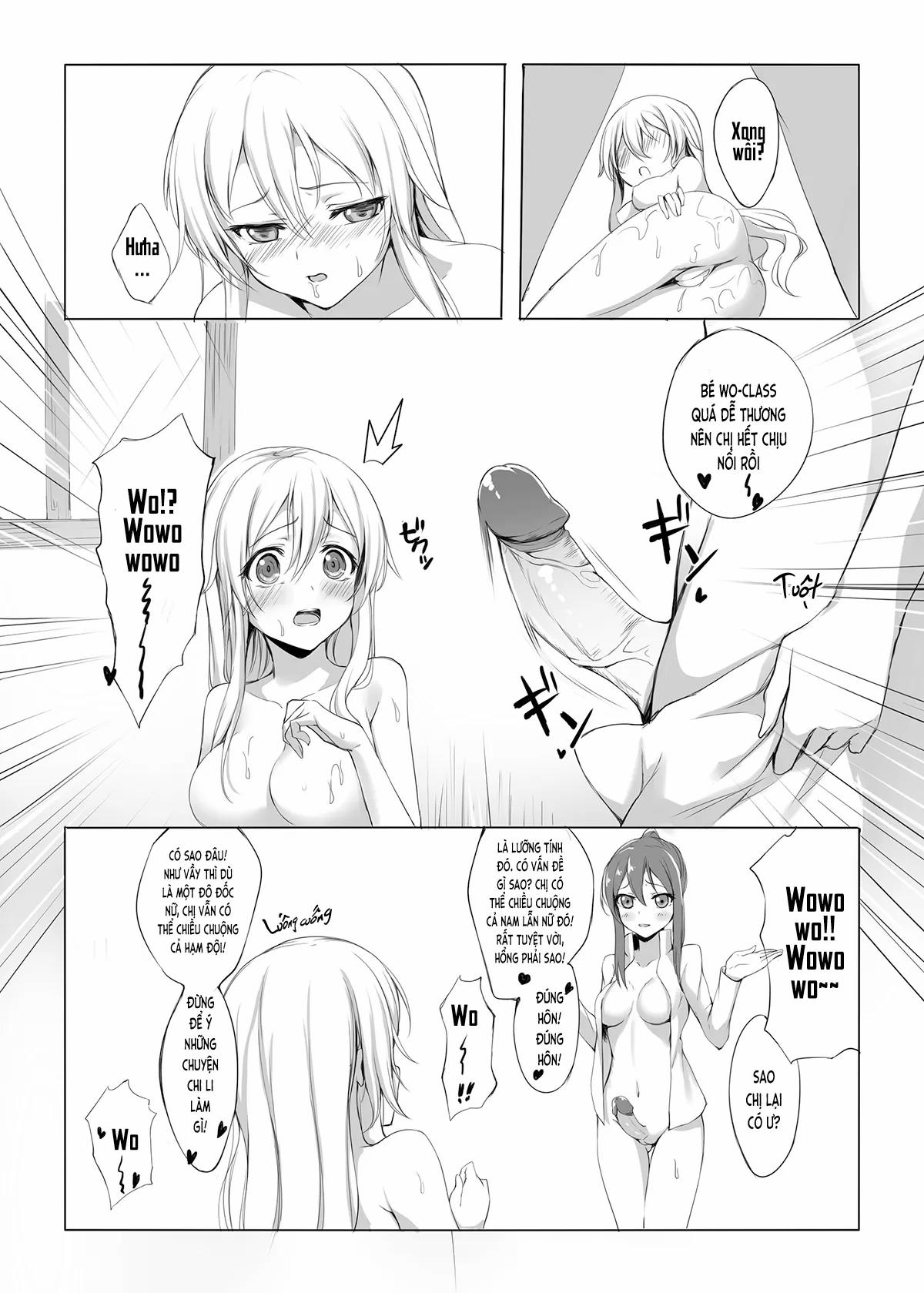 Bé Wo-Class Đã Có Thể Kiến Tạo!? (Kancolle) OneShot trang 13