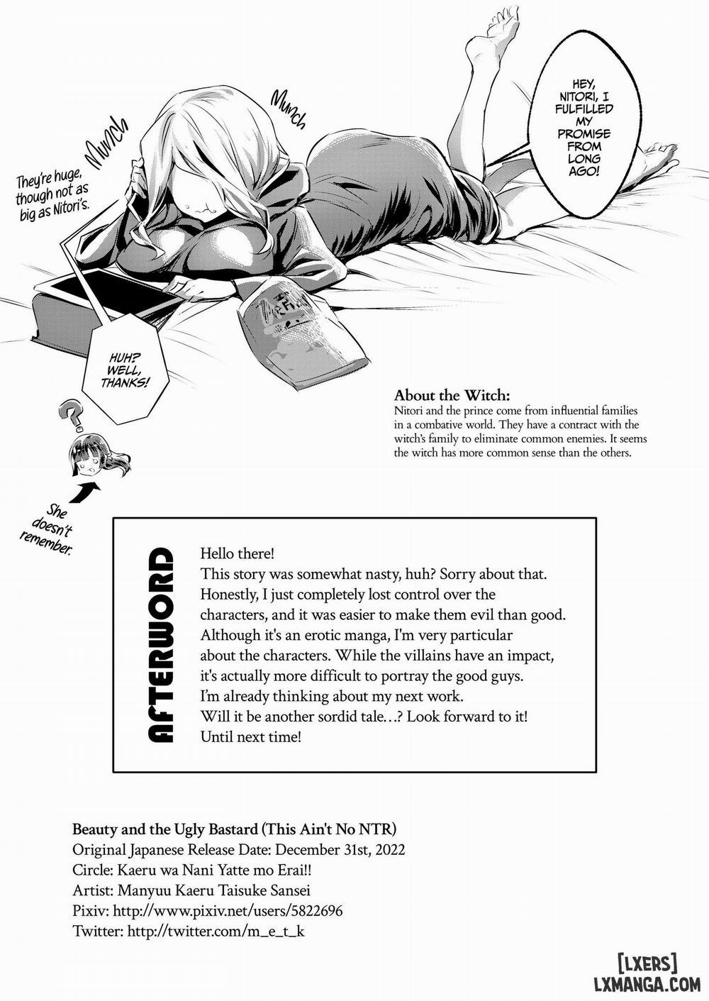 Beauty and the Ugly Bastard (This Ain't No NTR) Oneshot trang 28