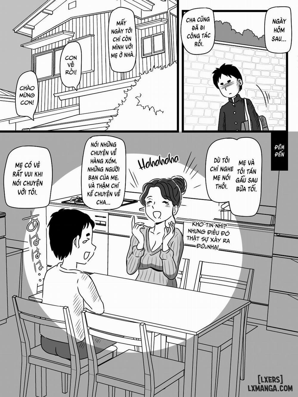 Beer o Nomu to Inran ni Naru Kaa-san to Yareta Hanashi Oneshot trang 8