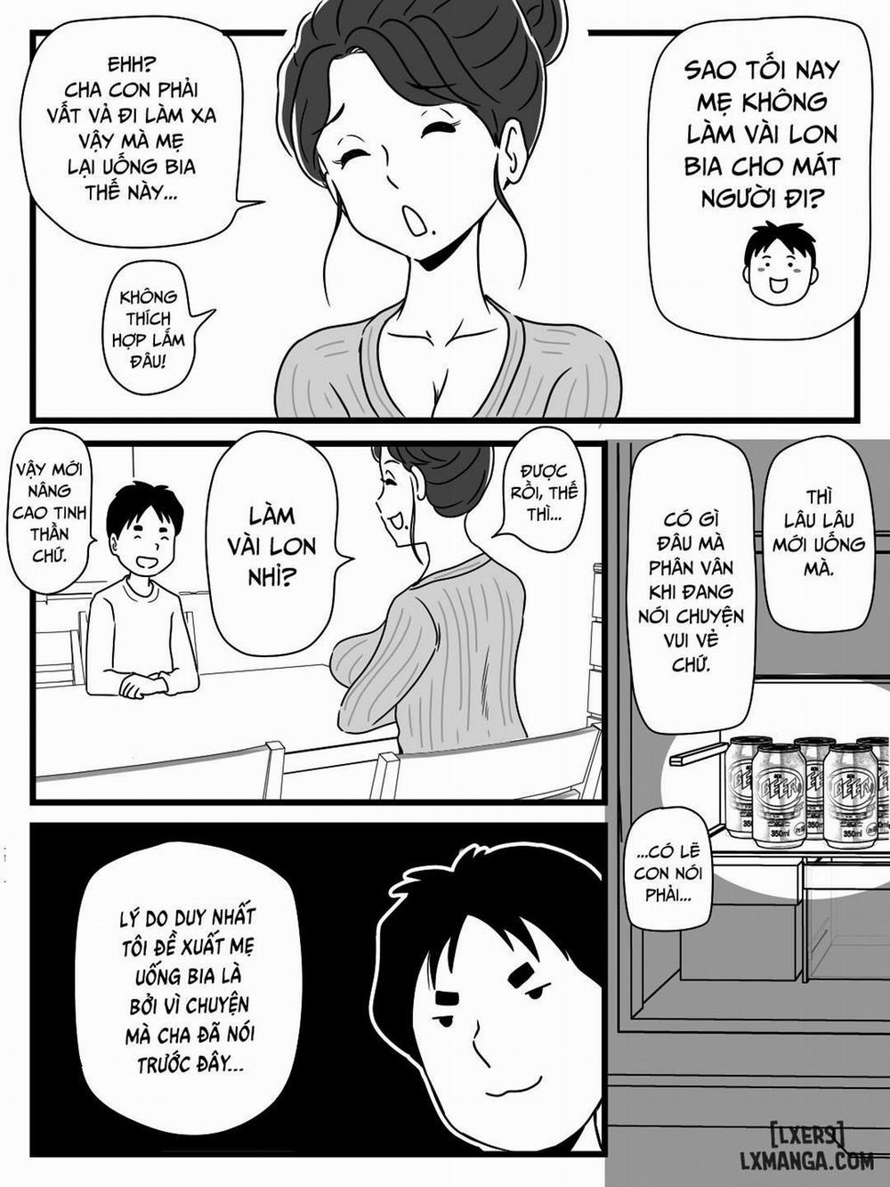 Beer o Nomu to Inran ni Naru Kaa-san to Yareta Hanashi Oneshot trang 9