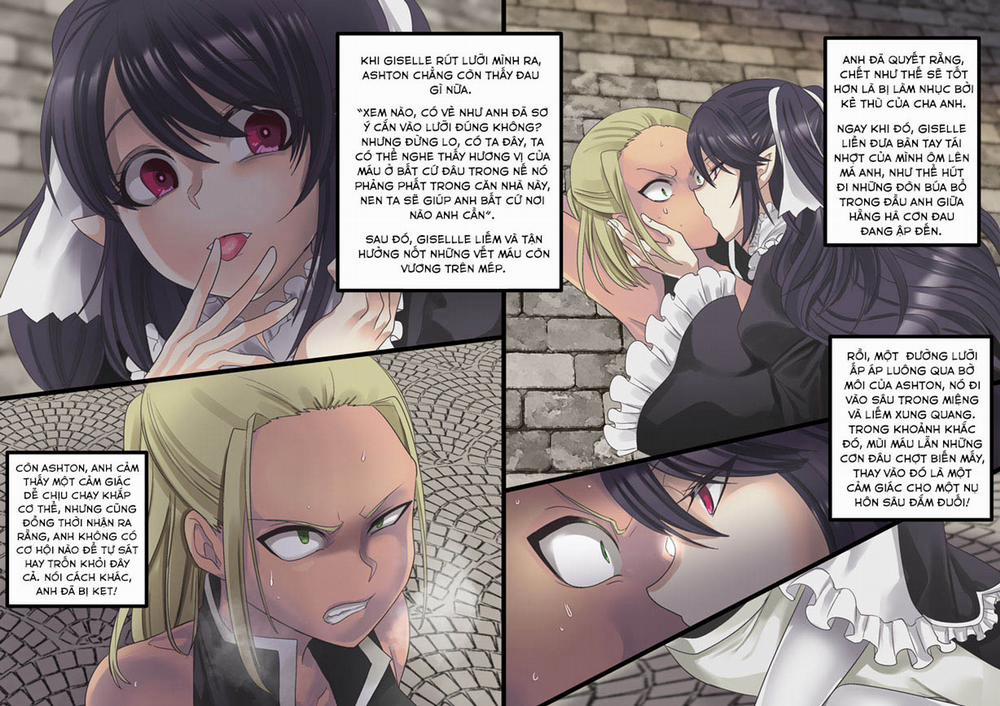 Bị biến thành máy làm sữa ngực của quý cô mà cà rồng! 0 trang 14