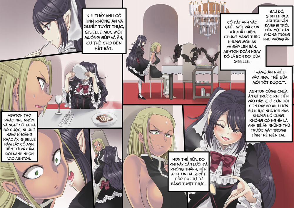 Bị biến thành máy làm sữa ngực của quý cô mà cà rồng! 2 trang 1