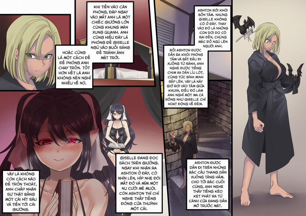 Bị biến thành máy làm sữa ngực của quý cô mà cà rồng! 2 trang 5