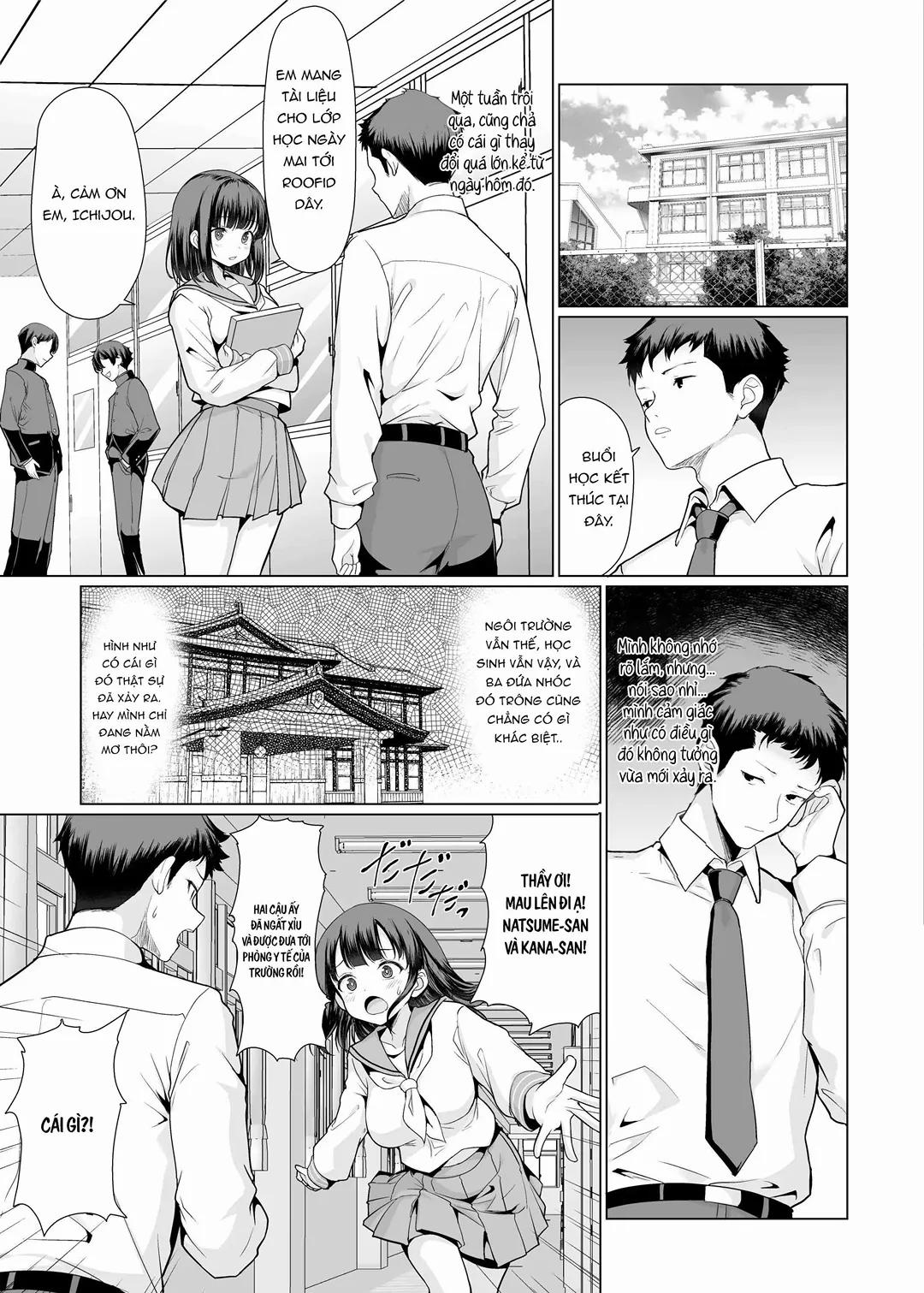 Bị đám nữ sinh “vây hãm” ở suối nước nóng Oneshot trang 43