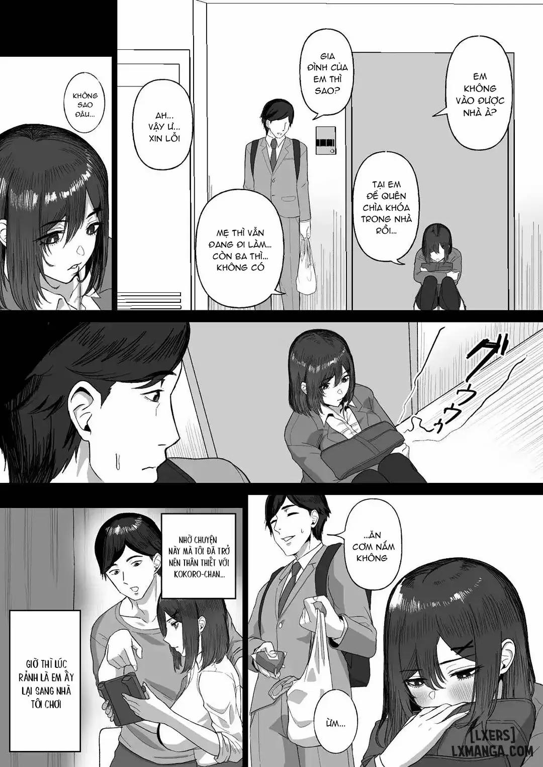 Bị hai mẹ con hàng xóm lợi dụng Oneshot trang 3
