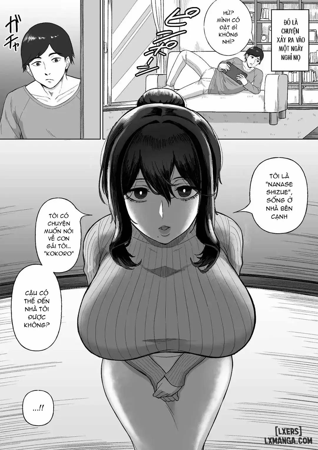 Bị hai mẹ con hàng xóm lợi dụng Oneshot trang 5
