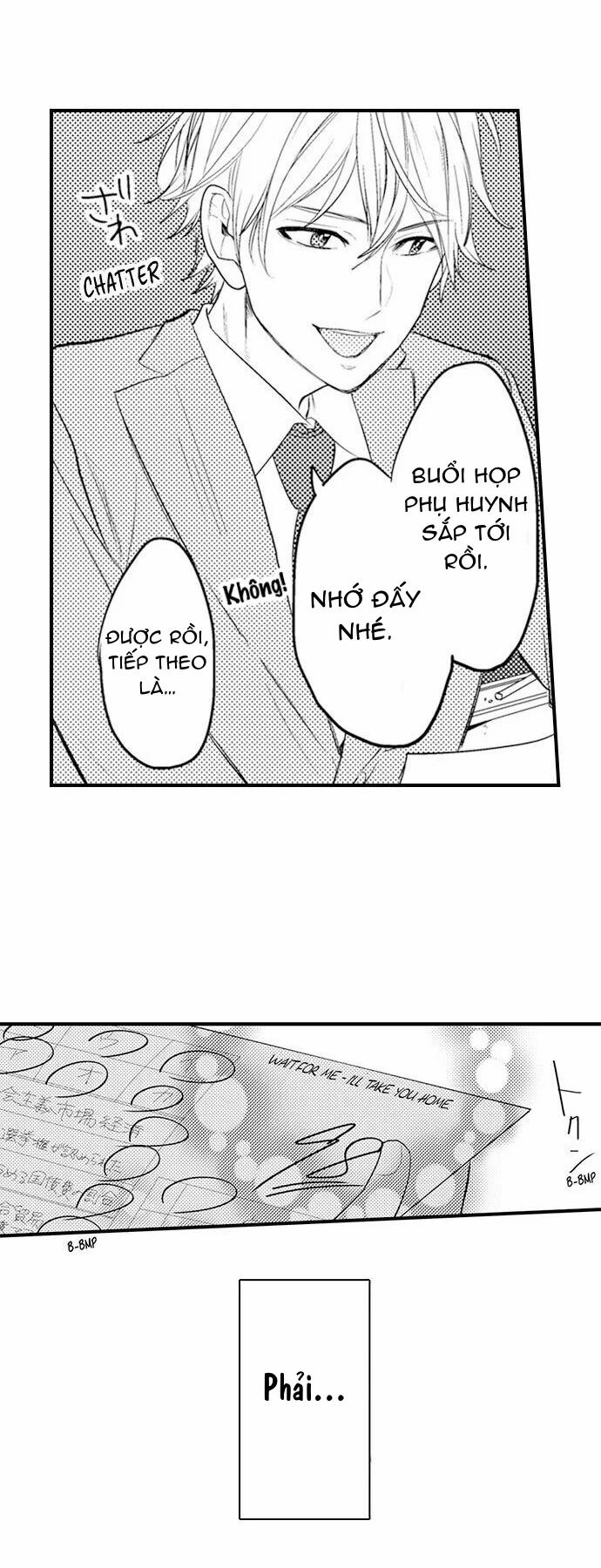 Bí Mật Ra Trong Buổi Họp Phụ Huynh~ Thầy Giáo Cùng Cha Cứ Trêu Ghẹo Tôi 1.2 trang 9