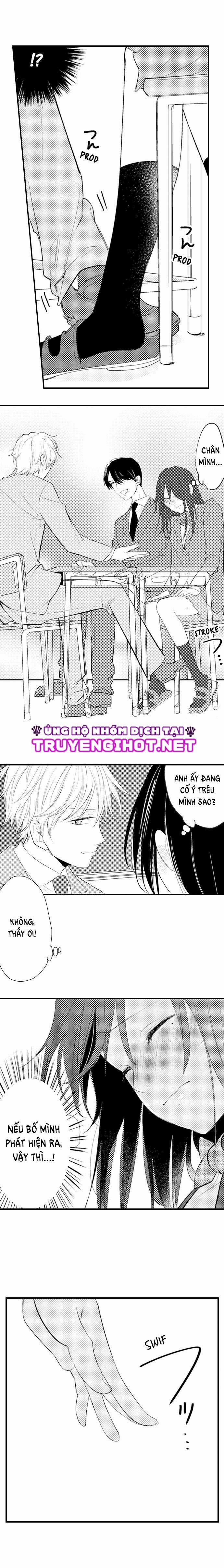 Bí Mật Ra Trong Buổi Họp Phụ Huynh~ Thầy Giáo Cùng Cha Cứ Trêu Ghẹo Tôi 3.1 trang 4