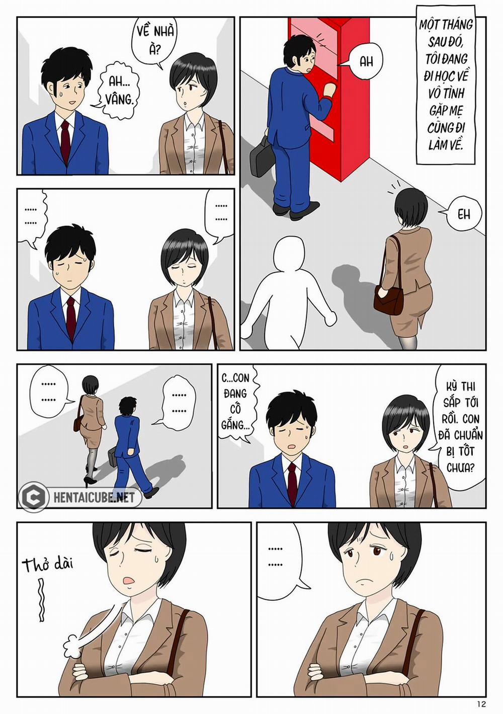 Bị mẹ phát hiện đang rình trộm thủ dâm 1 trang 11