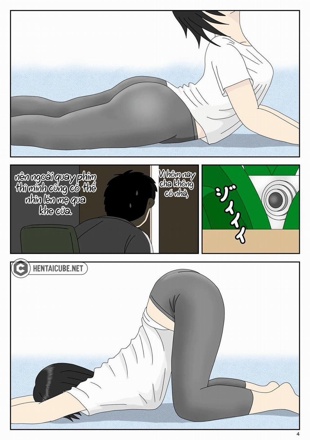 Bị mẹ phát hiện đang rình trộm thủ dâm 1 trang 3