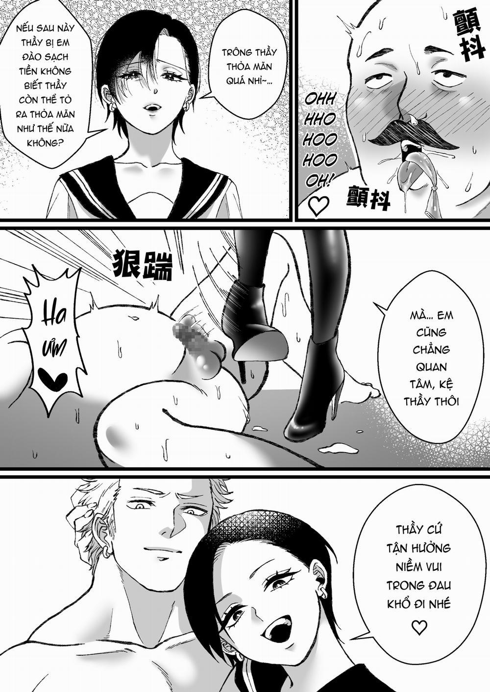 Bị nữ sinh mặc đồ thủy thủ + đồ bơi đào mỏ Oneshot trang 36