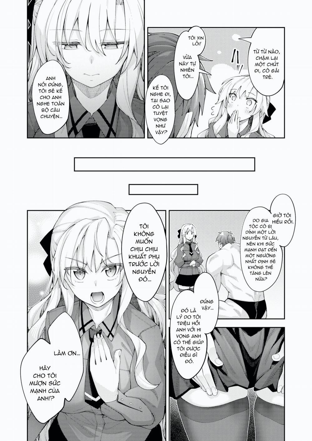 Bị triệu hồi đến thế giới khác, tôi dùng thân thể rèn luyện để đổi đời 3 (Hãy sử dụng cơ thể đã rèn luyện của anh… để cho tôi biết… những điểm nhạy cảm của tôi…) trang 5