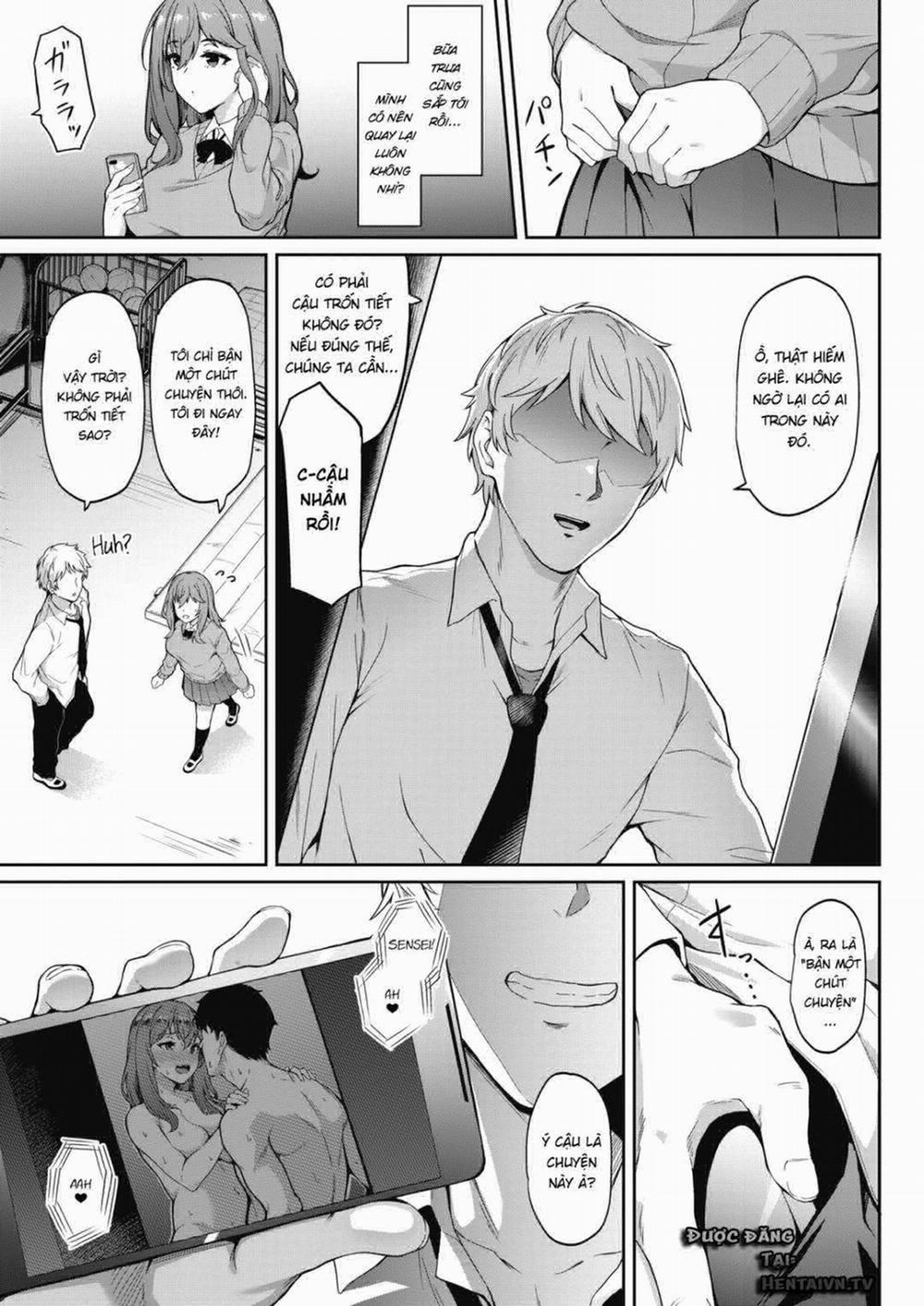 Bị uy hiếp vì mối quan hệ với thầy giáo Oneshot trang 4