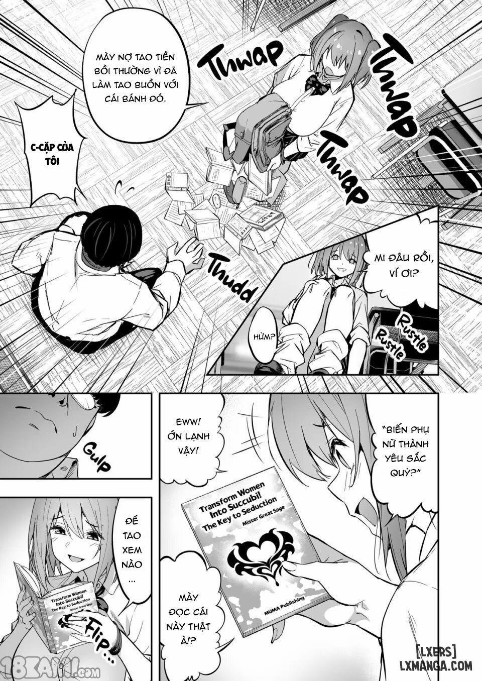 Biến kẻ bắt nạt thành succubus Oneshot trang 5