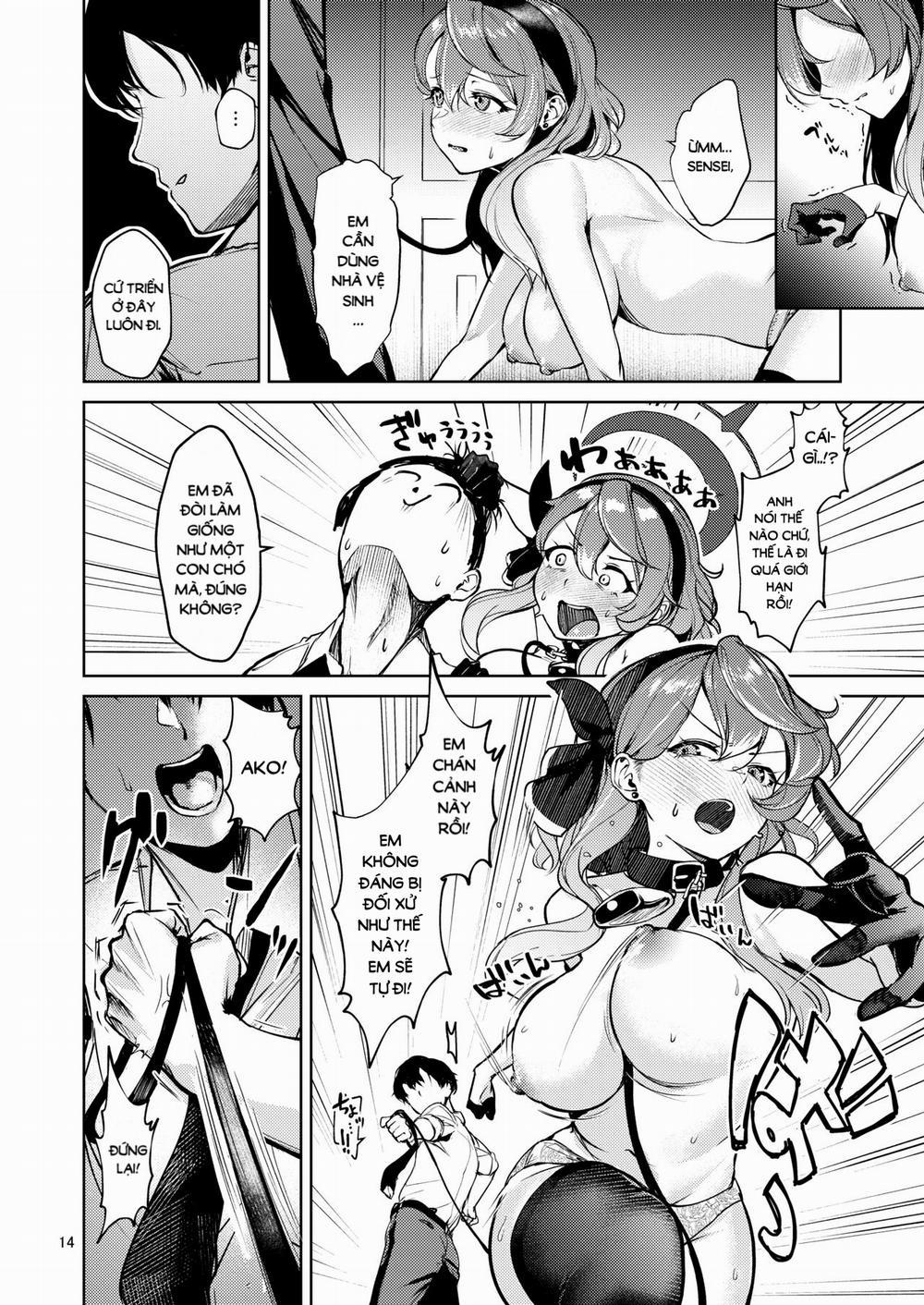 Bisho Bisho Archive ~Amau Ako Hen~ | Soaking Wet Archive ~Amau Ako's Chapter~ (Blue Archive) Oneshot trang 13