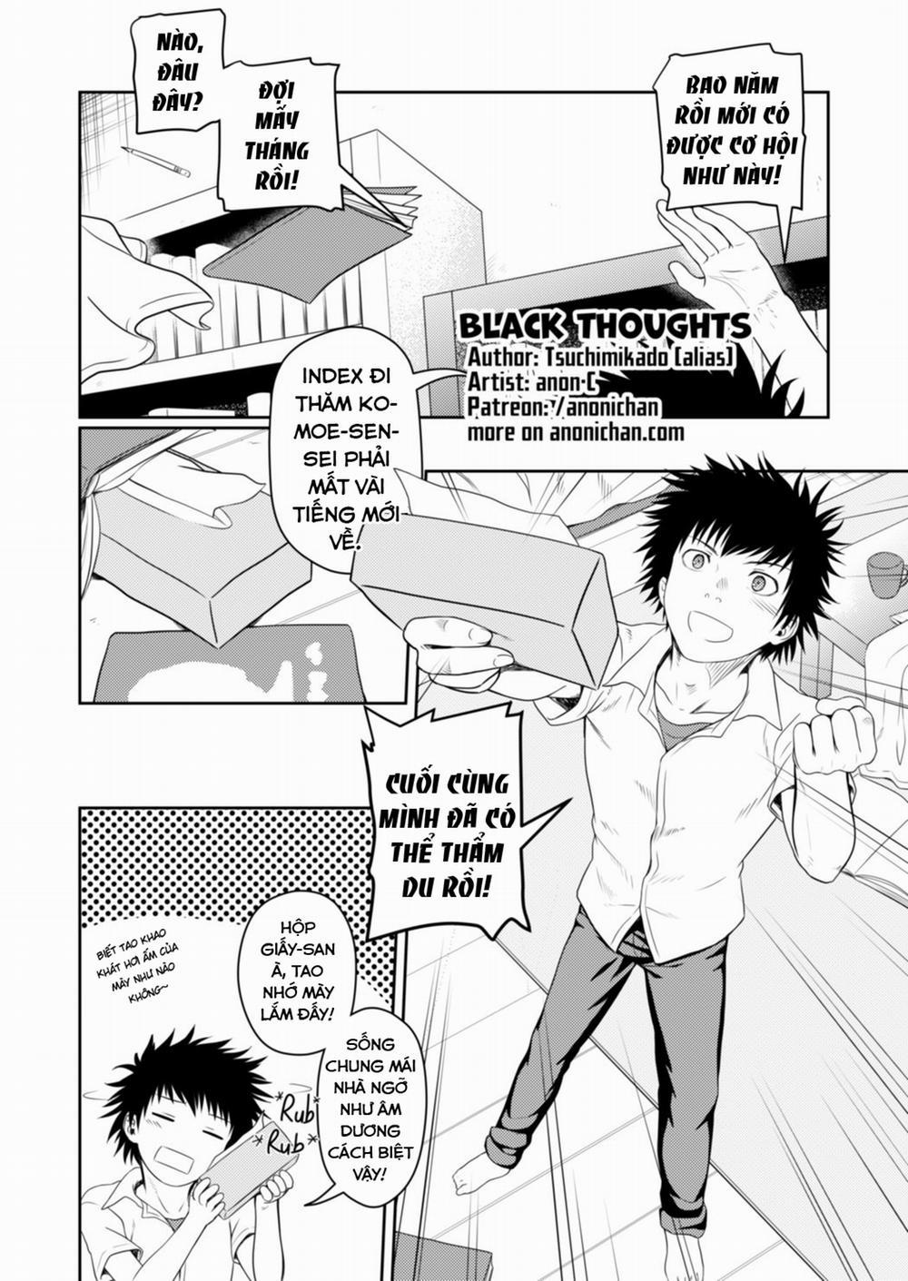 Black Thoughts (Toaru Kagaku no Railgun) Oneshot trang 2