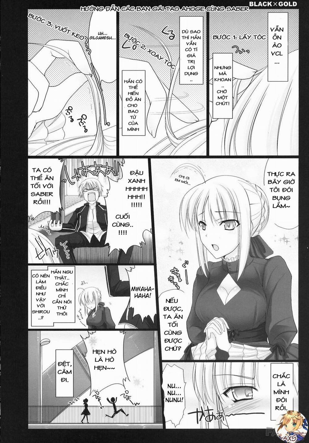 BLACKxGOLD (Fate/Hollow Ataraxia) Oneshot trang 6