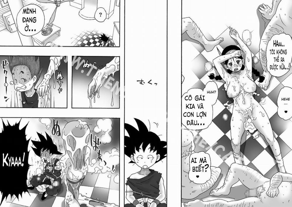 Bluma đi tìm ngọc rồng (Danganball Kanzen Mousou Han 02) Oneshot trang 32