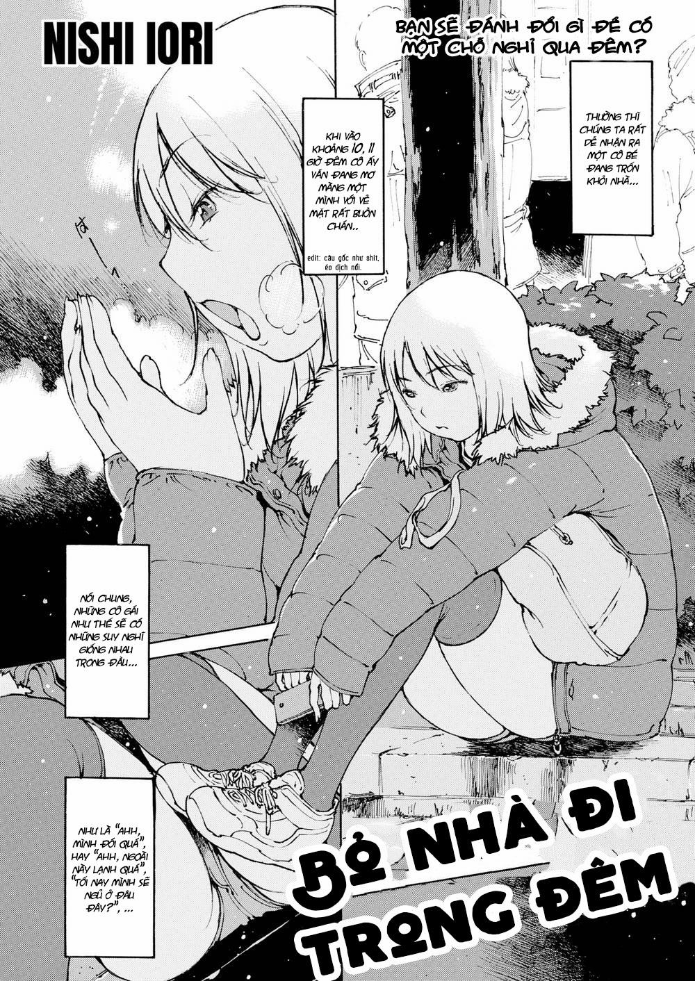 Bỏ nhà đi trong đêm Oneshot trang 2