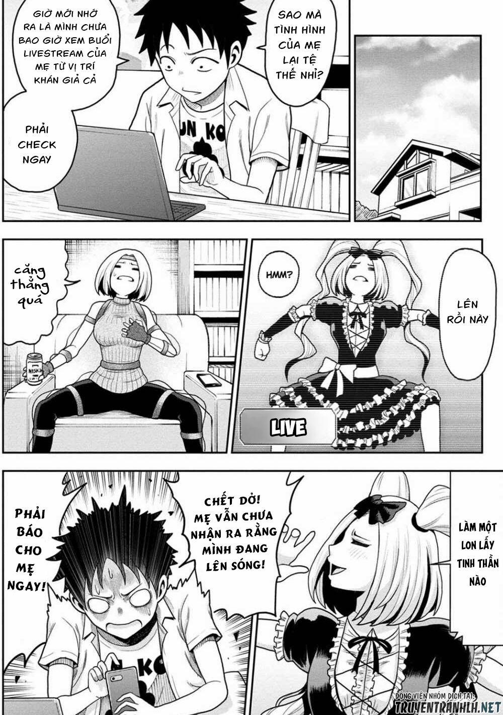 Bố Tôi Là Nữ Hoàng Của Giới Vtuber 4 trang 2