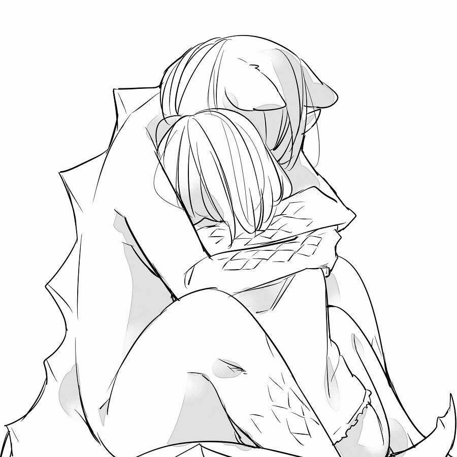 Bocchi Kaibutsu To Moumoku Shoujo 25.1 trang 11