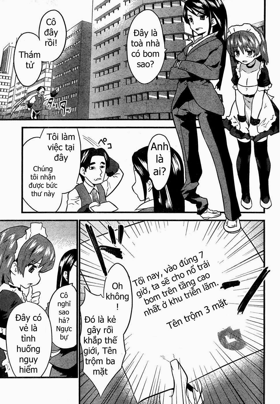 Boin Tantei vs Kaitou Sanmensou Oneshot trang 4