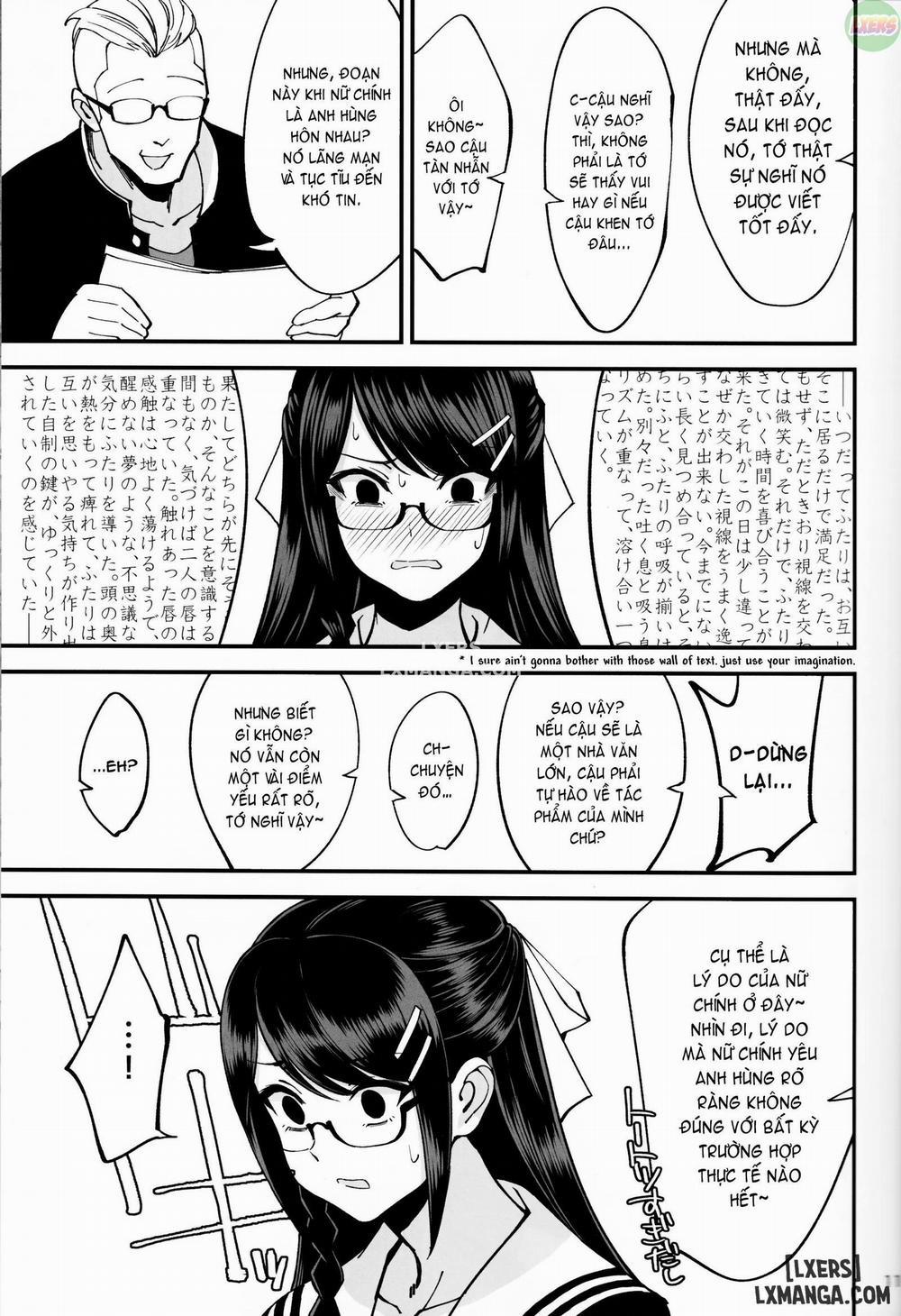 Boku ga Kataomoi Shiteita Bungaku Shoujo ga Keihaku na Oneshot trang 11