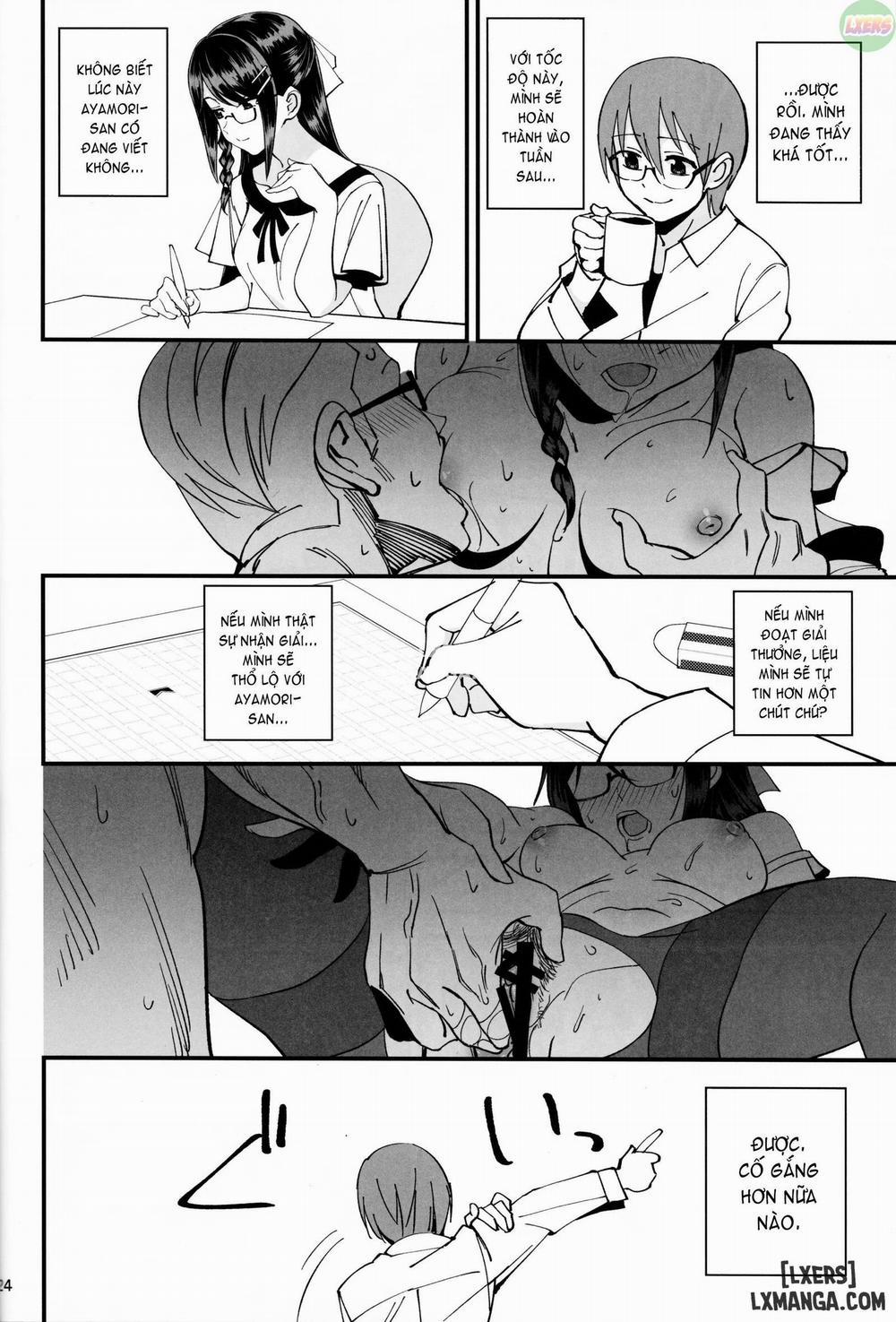 Boku ga Kataomoi Shiteita Bungaku Shoujo ga Keihaku na Oneshot trang 24
