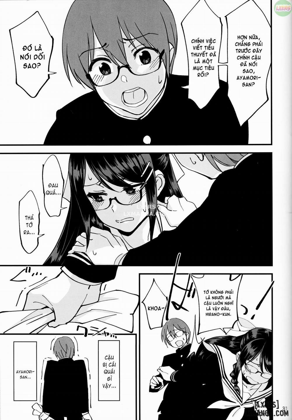 Boku ga Kataomoi Shiteita Bungaku Shoujo ga Keihaku na Oneshot trang 31