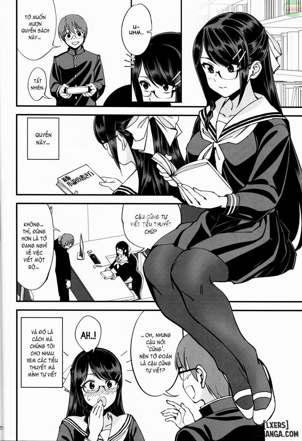 Boku ga Kataomoi Shiteita Bungaku Shoujo ga Keihaku na Oneshot trang 6