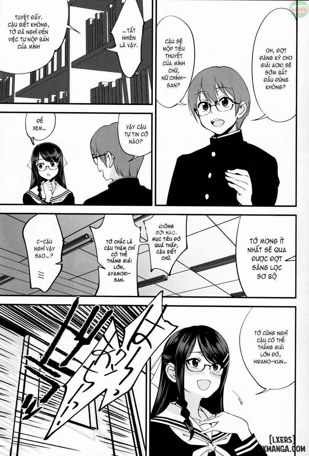 Boku ga Kataomoi Shiteita Bungaku Shoujo ga Keihaku na Oneshot trang 7